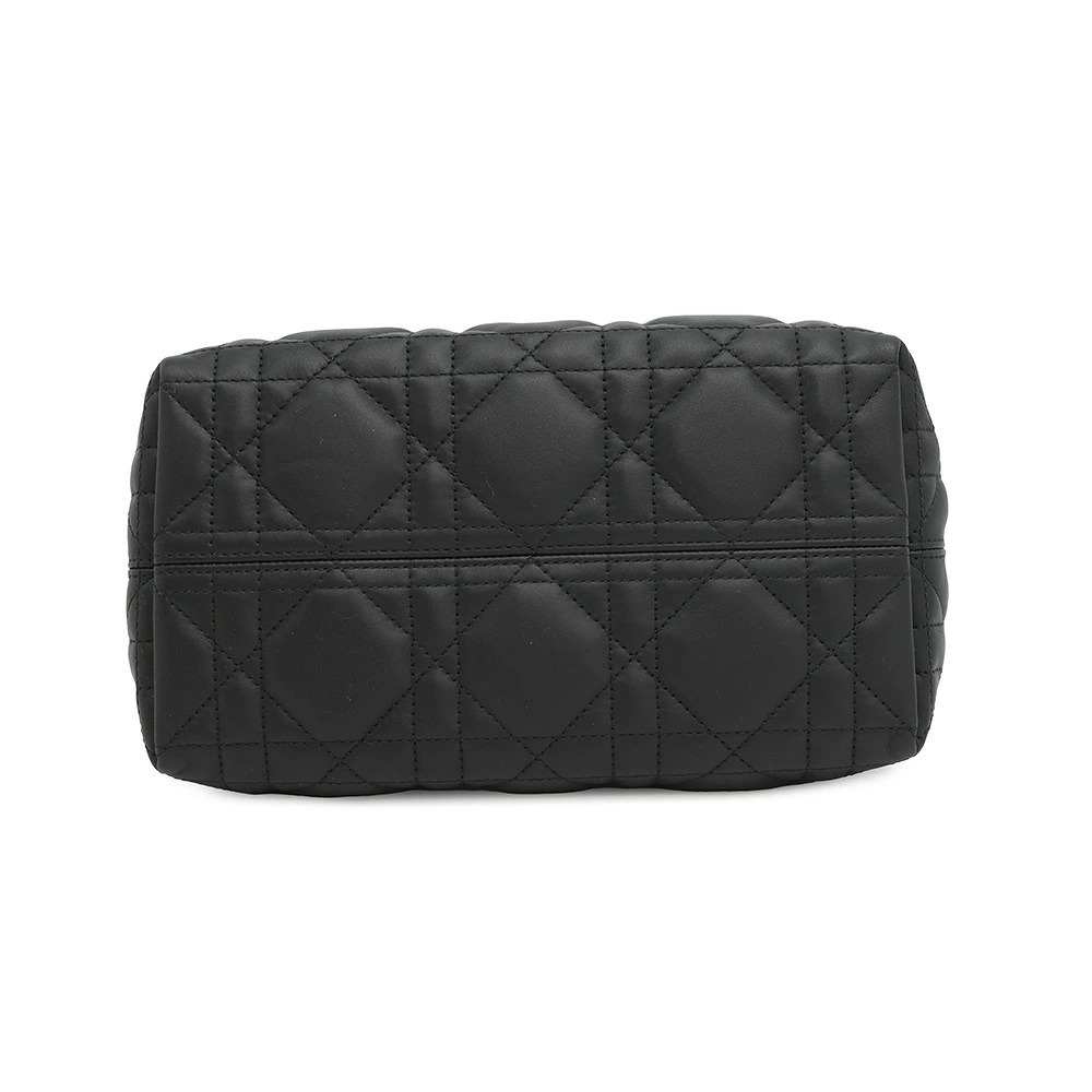 Dior Cannage Black Christian Macro Toujours Handbag Bag - Picture 4 of 12